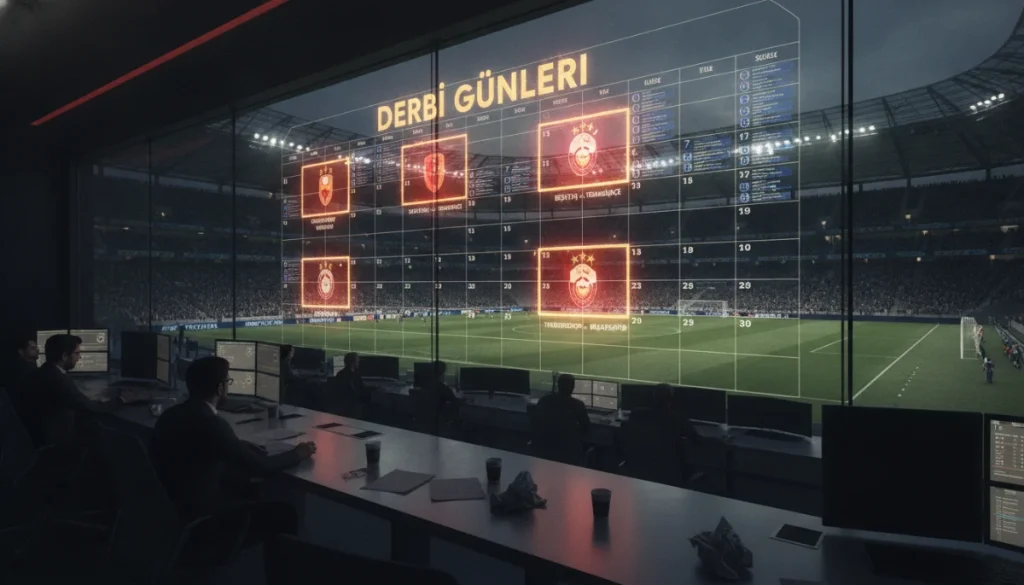 Süper Lig’de Devlerin Randevusu: Yeni Derbi Takvimi ve Kritik Tarihler
