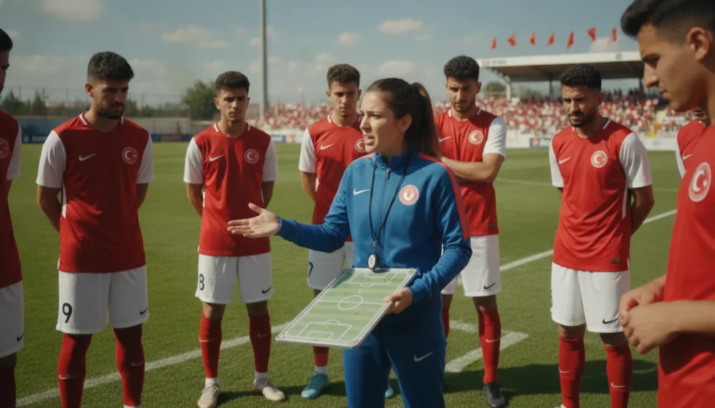Türk Futbolunun En Genç Kadın Hocası Göreve Başladı